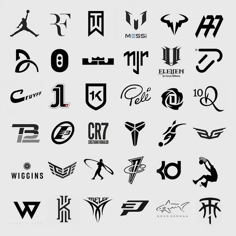 ¿Qué deportista tiene el mejor logotipo?  1