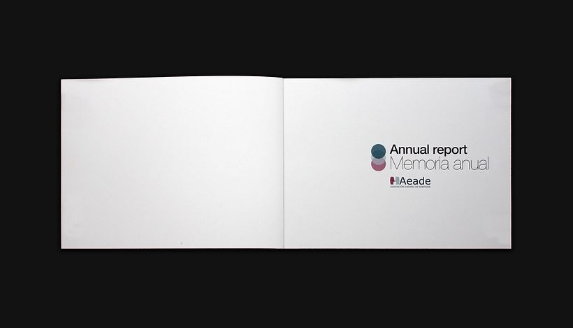 Annual report 2012 - AEADE - Design graphique