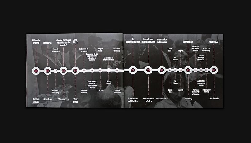 Annual report 2012 - AEADE - Design graphique
