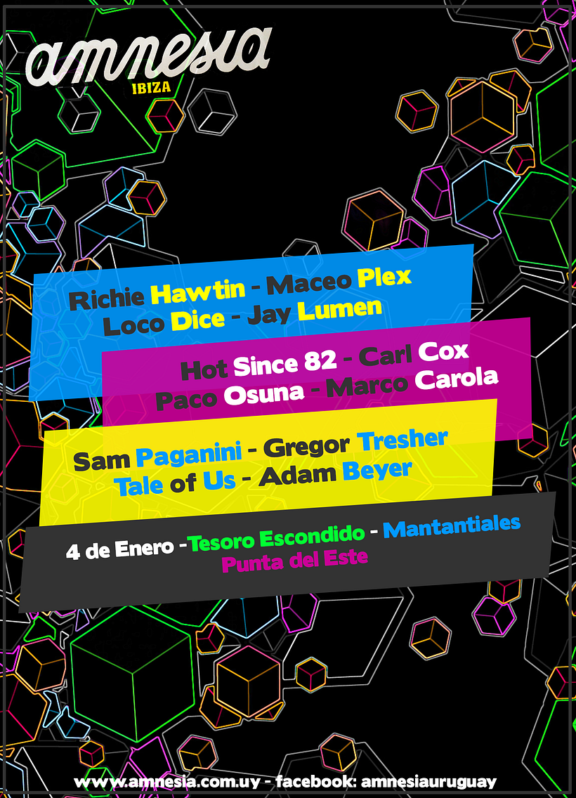 Afiches - Amnesia -1