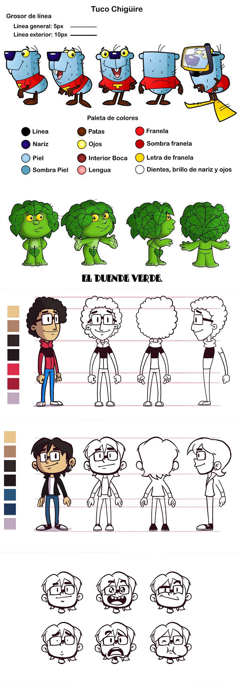 Carta de Personajes -1
