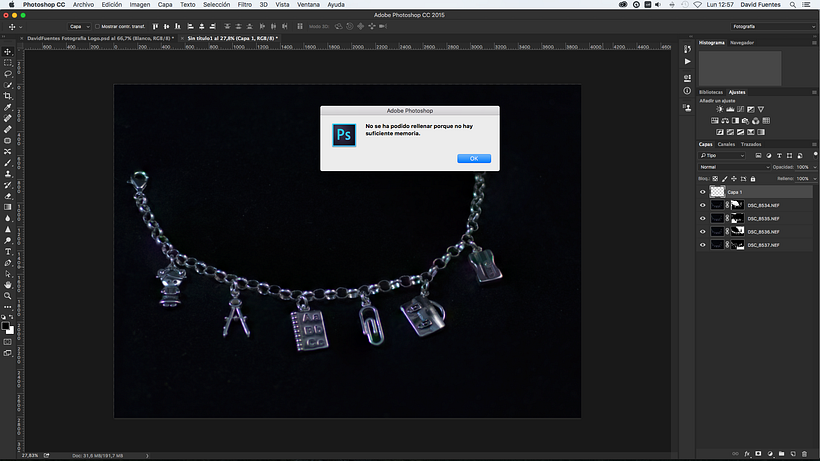 Problema Memoria Photoshop 1