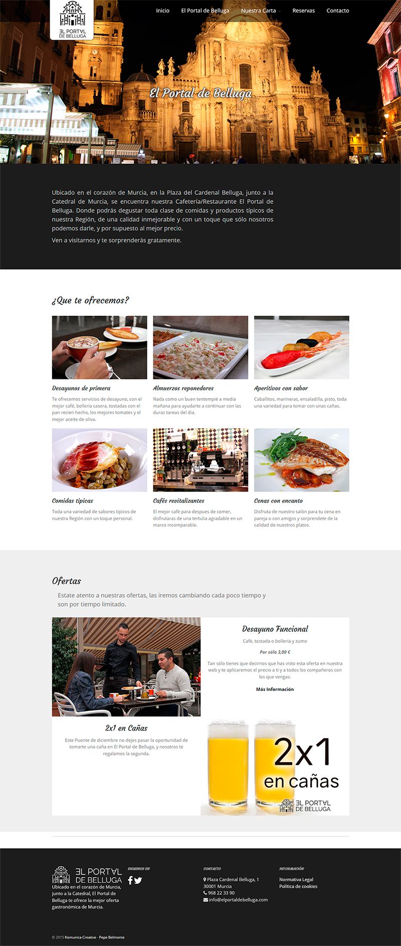 Nueva Web para El Portal de Belluga 0