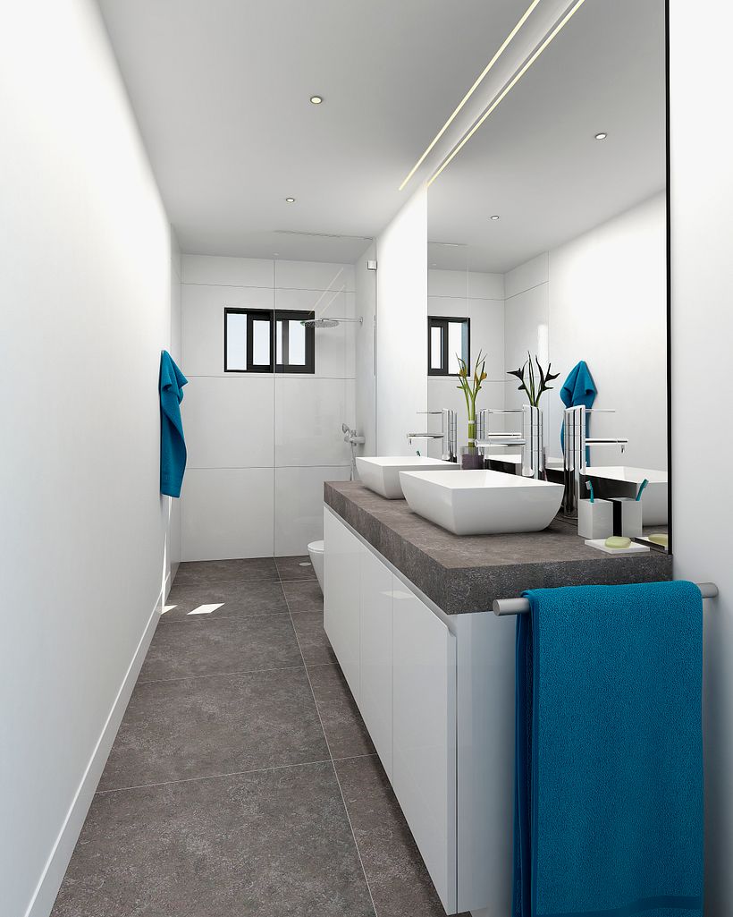 3D Render - Vivienda unifamiliar 3