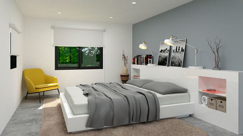 3D Render - Vivienda unifamiliar 6