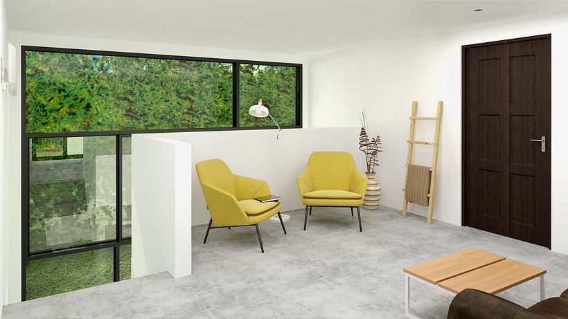 3D Render - Vivienda unifamiliar 6