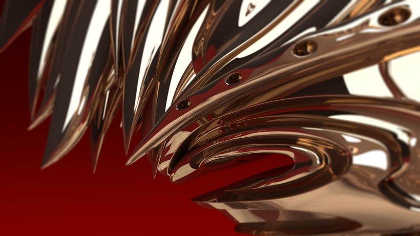 3D-Modell des Roooster-Logos 10