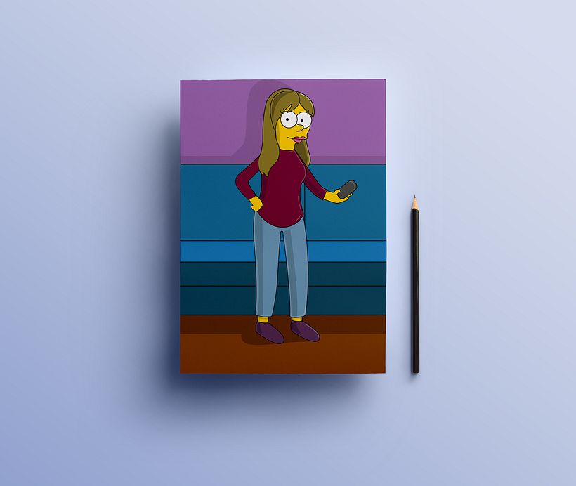 Autorretrato Simpsonizado Digital 0