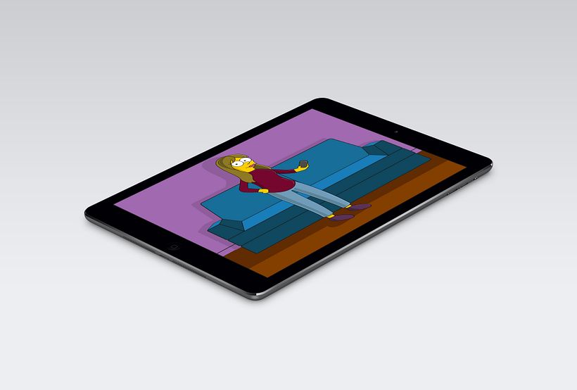 Autorretrato Simpsonizado Digital 2