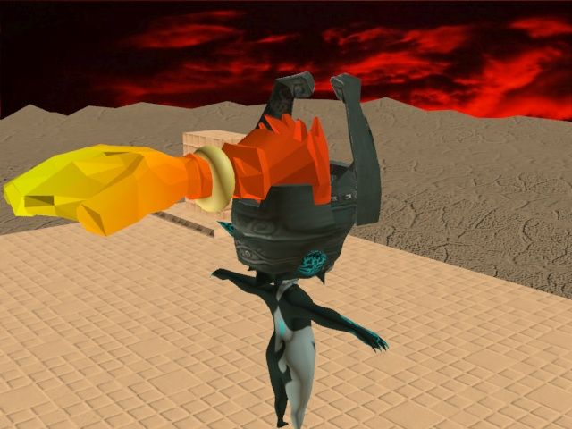 Modelado 3D - Midna (Zelda) 3