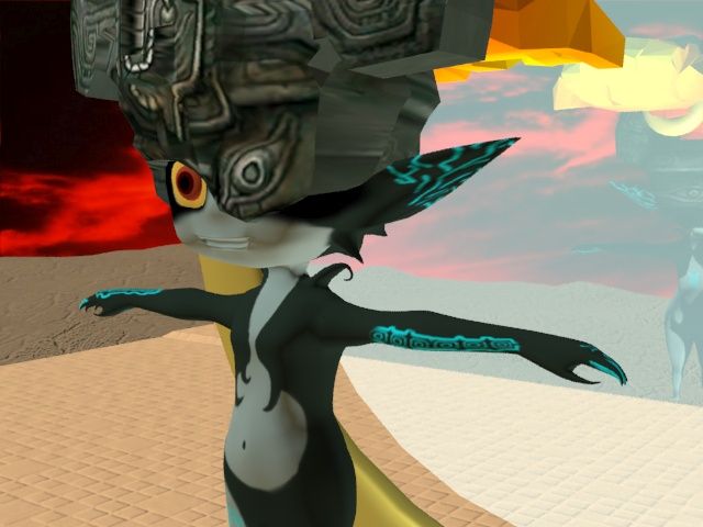 Modelado 3D - Midna (Zelda) 4