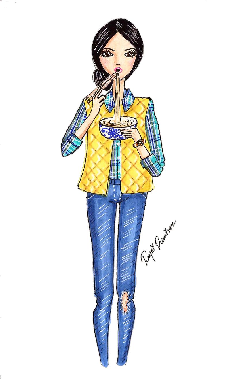 Ilustración de modas 1