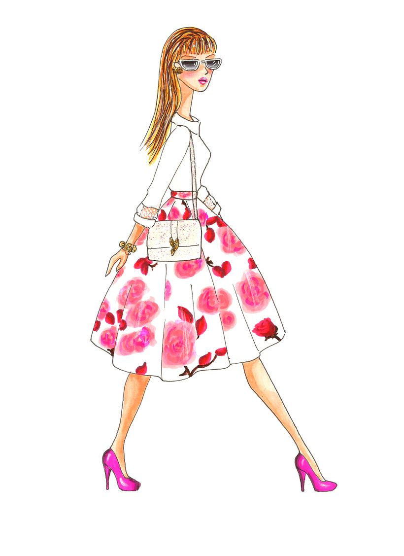 Ilustracion de moda  0