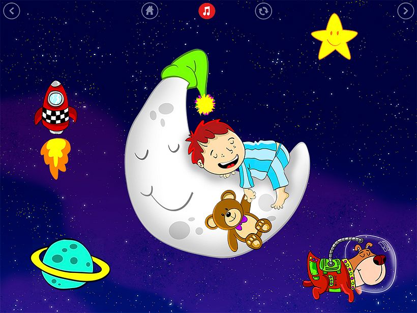 Bedtime is fun! iOS & Android App 1