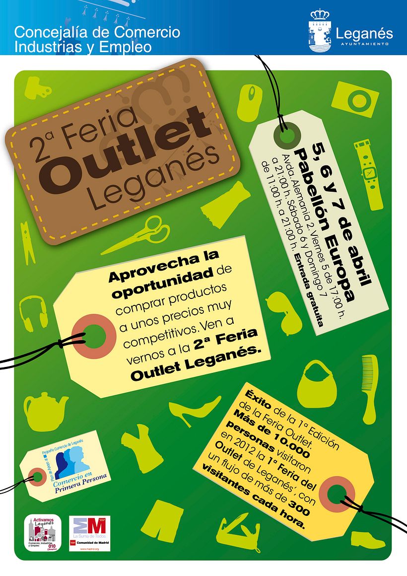 Ferias Outlet Leganés anos 2012 a 2015 3