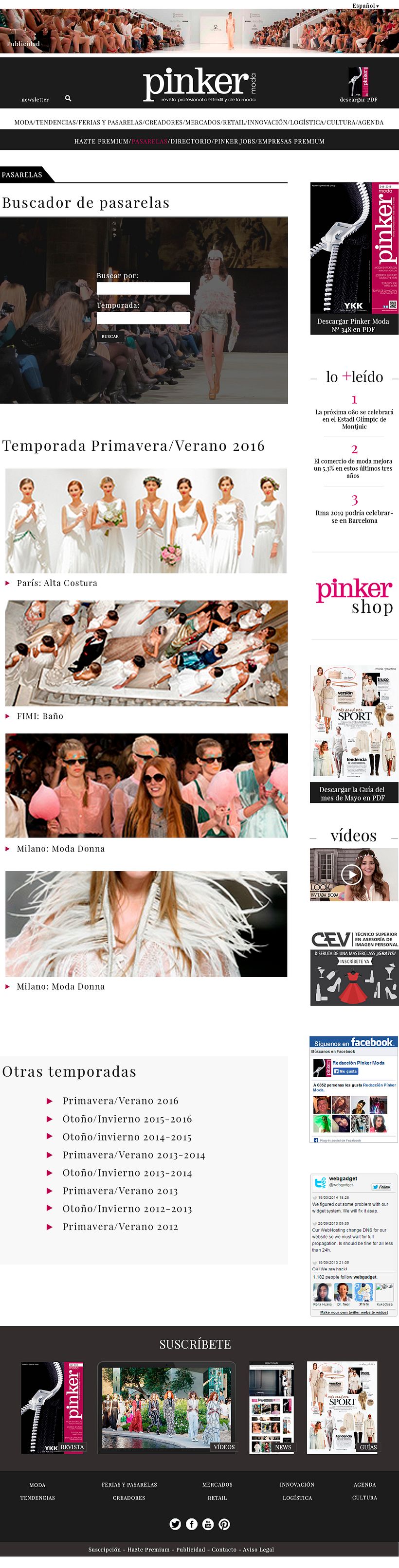 WEB LAYOUT - Pinker moda 3