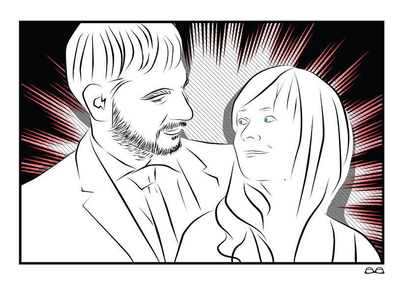 Mixed Wedding Art -1