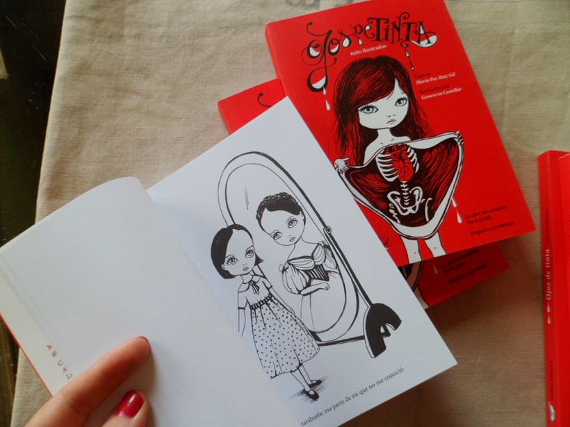 Libro ilustrado:  “ Ojos de Tinta”   6