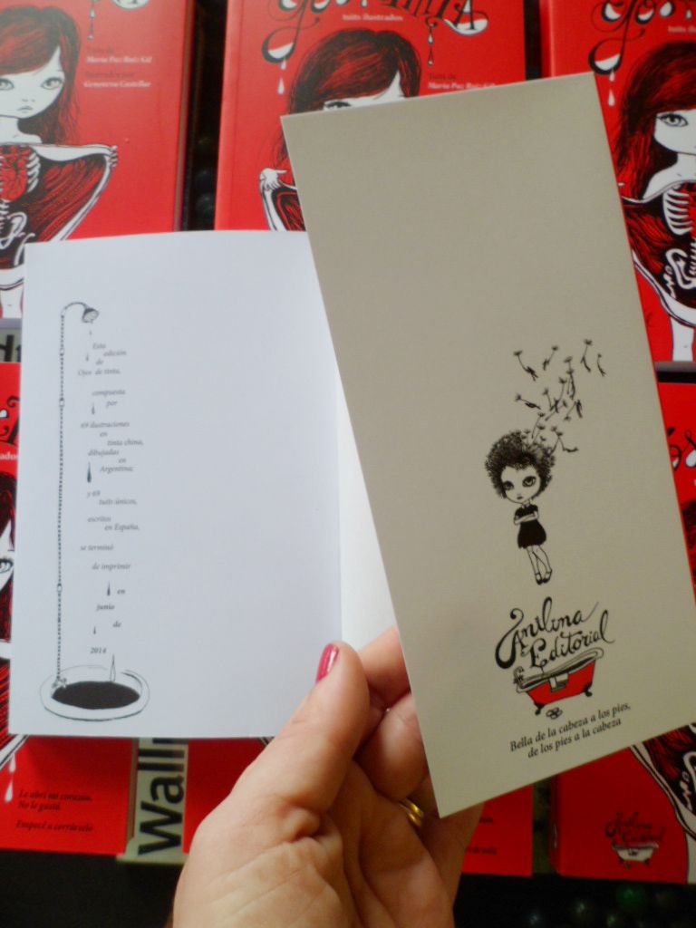 Libro ilustrado:  “ Ojos de Tinta”   8