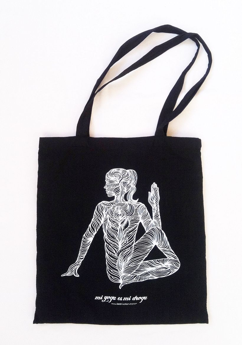 Diseños para bolsas de algodón - Beatriz in transit 1