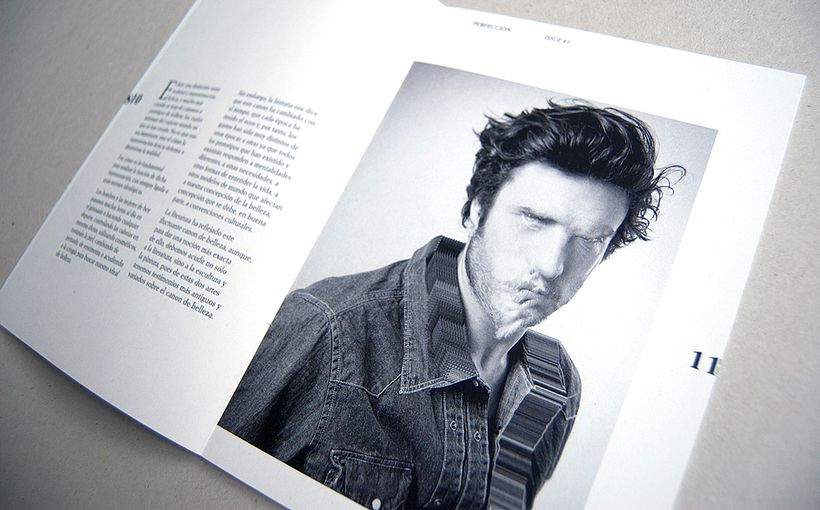 Perfección - revista temática - Dirección de arte