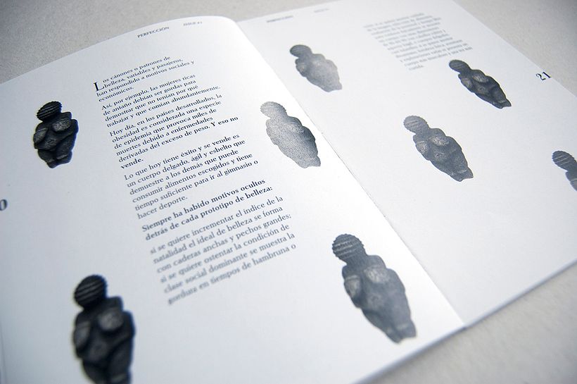 Perfección - revista temática - Dirección de arte