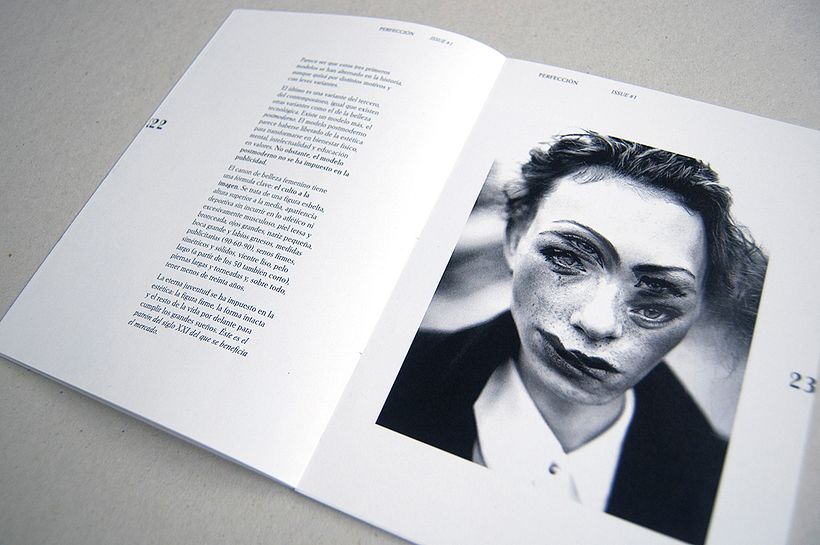 Perfección - revista temática - Dirección de arte