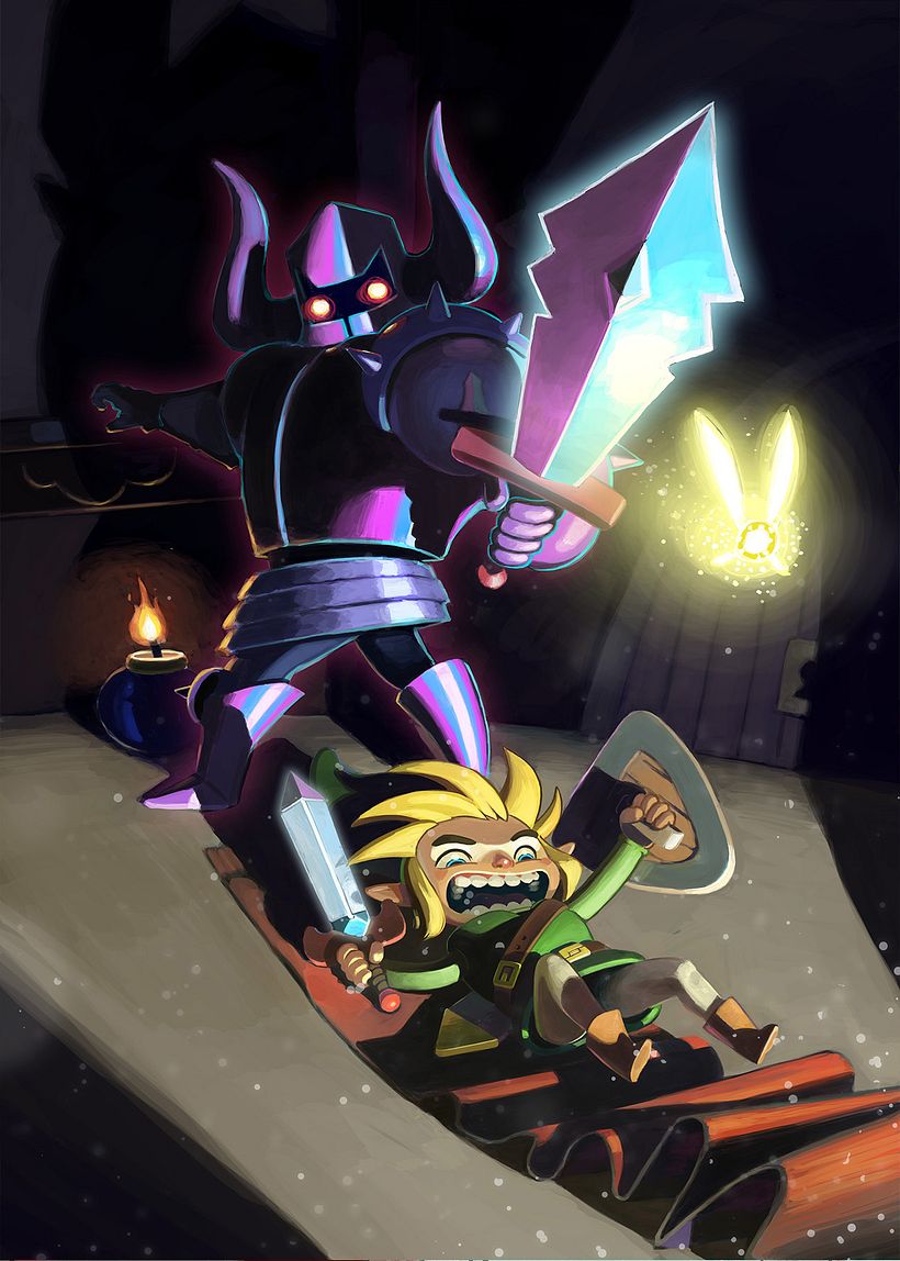 FanArt de Legend of Zelda 1