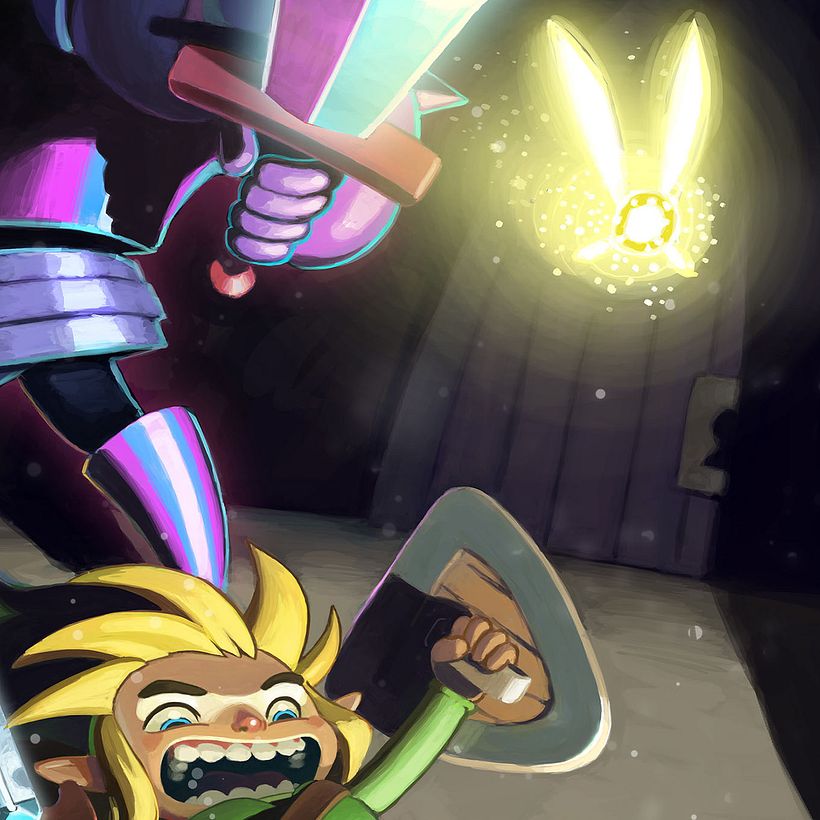 FanArt de Legend of Zelda 4