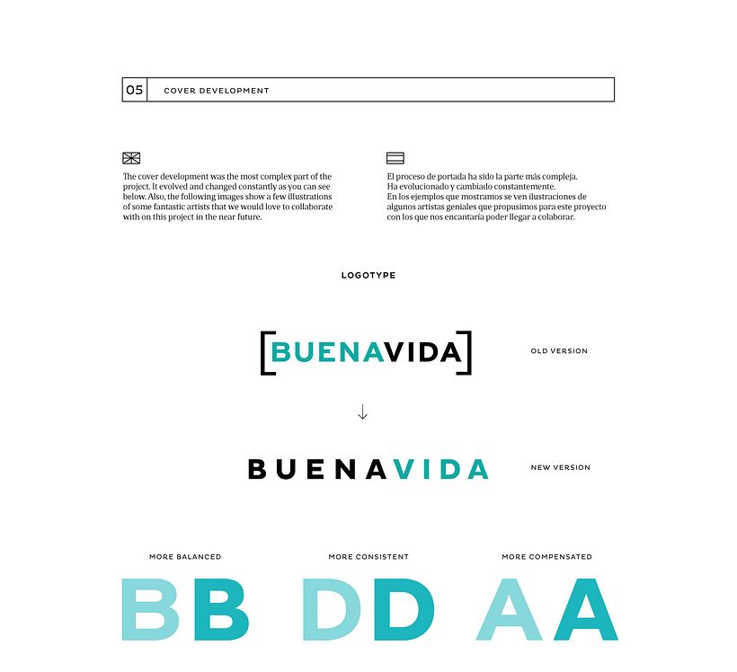 BuenaVida magazine Look & Feel  - Editorial Design