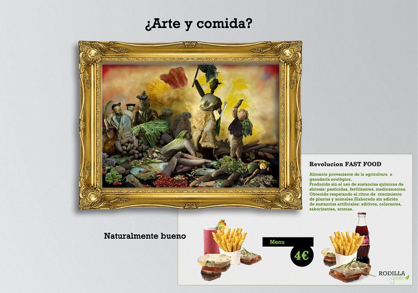 Rodilla: Arte y comida 1