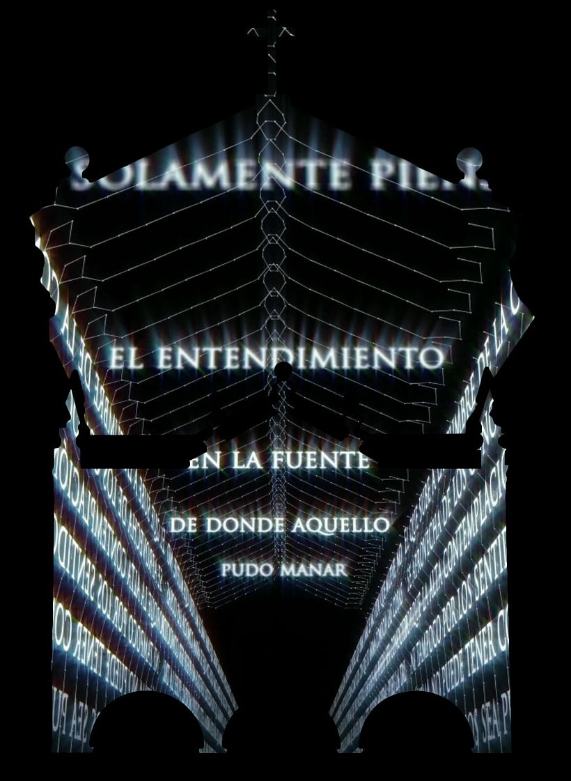 Video Mapping Teresa Ilumina Ávila 2015 San José 2