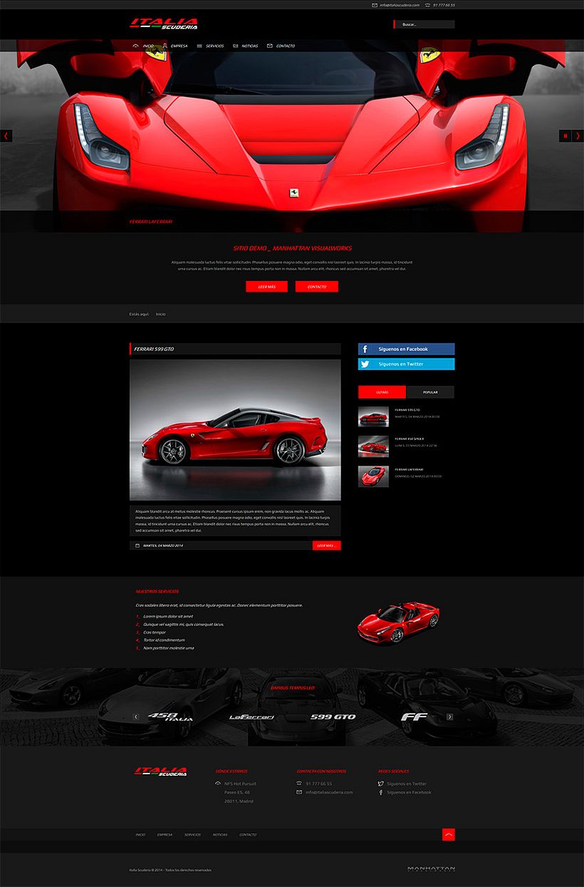 Italia Scuderia - Web 1