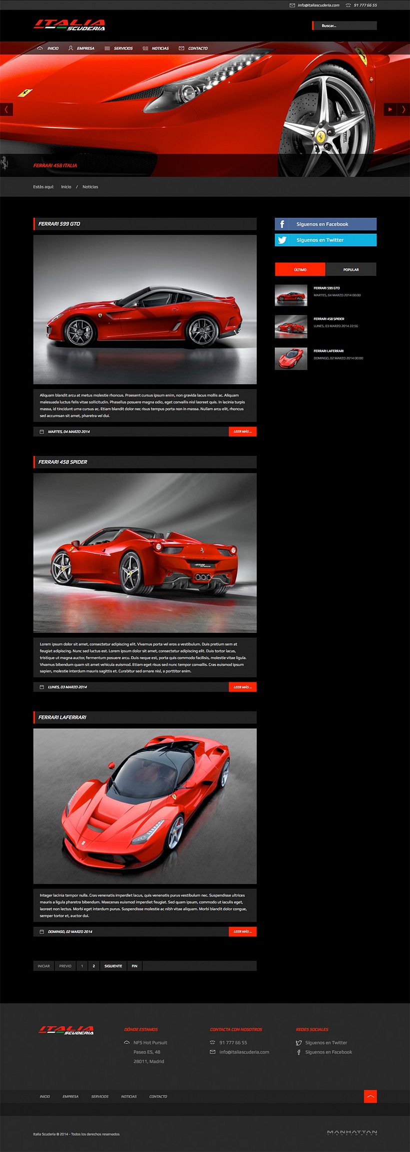 Italia Scuderia - Web 4