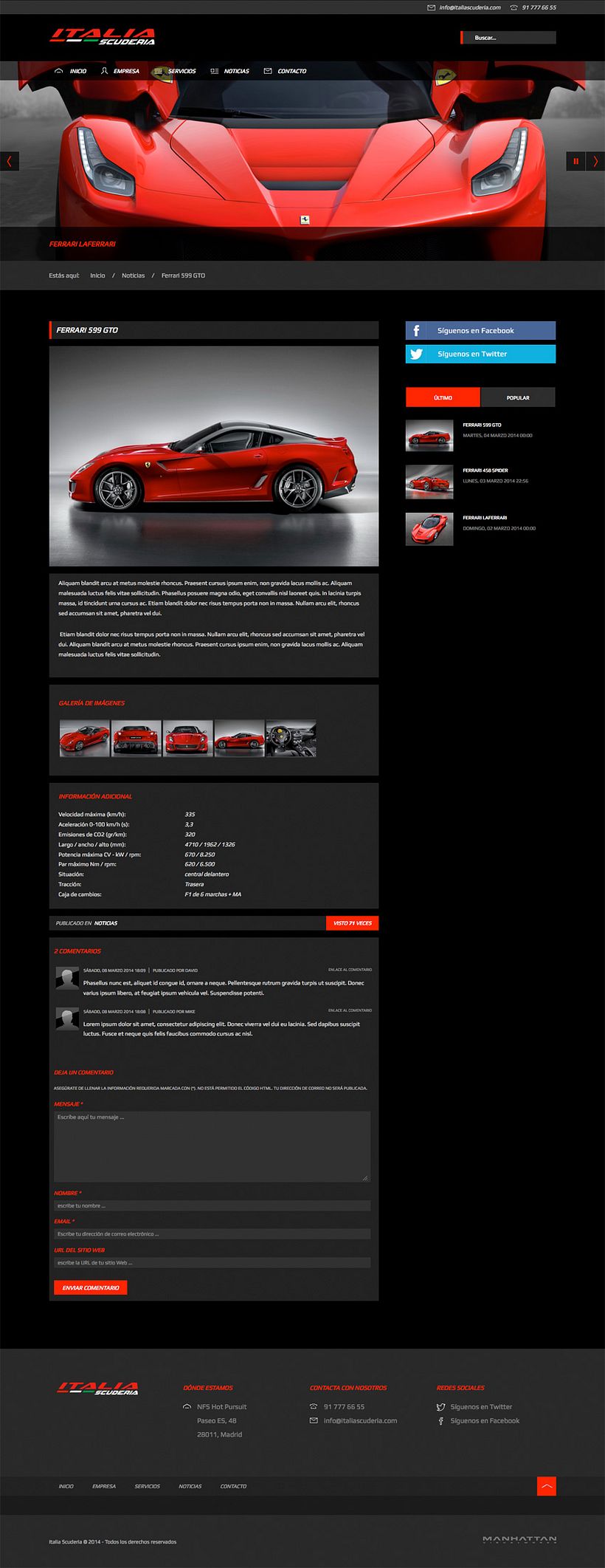 Italia Scuderia - Web 5