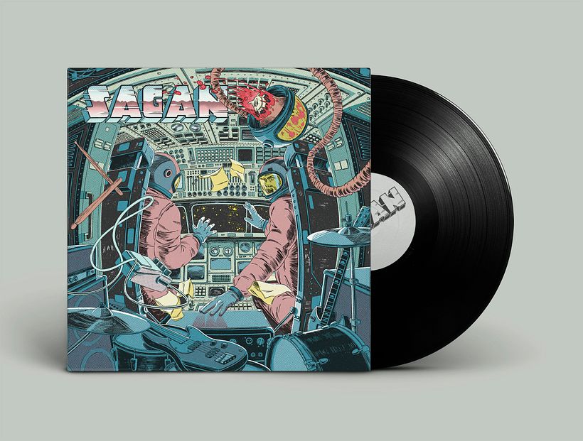 Sagan Álbum Cover 3