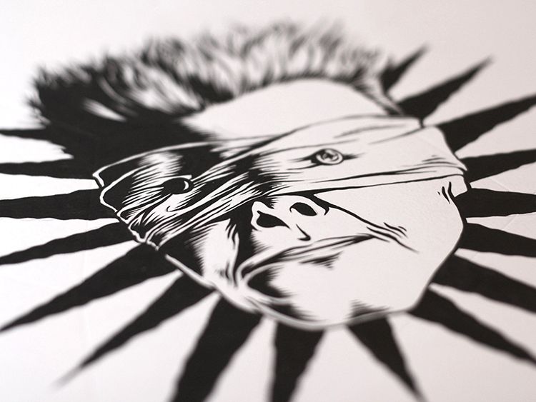 Ilustraciones tributo a David Bowie 1