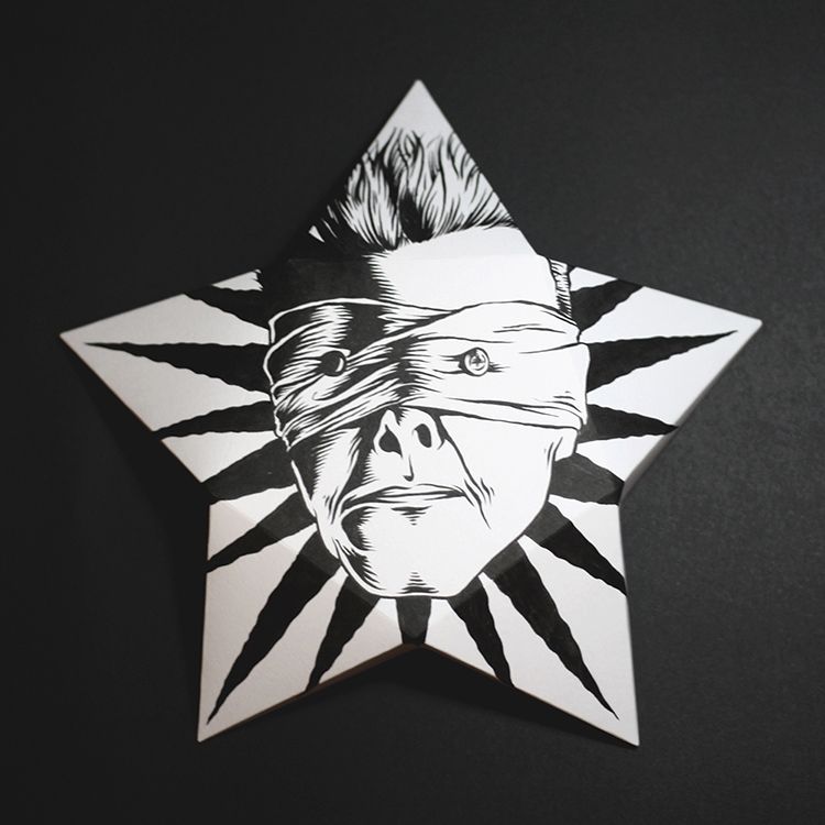 Ilustraciones tributo a David Bowie 2