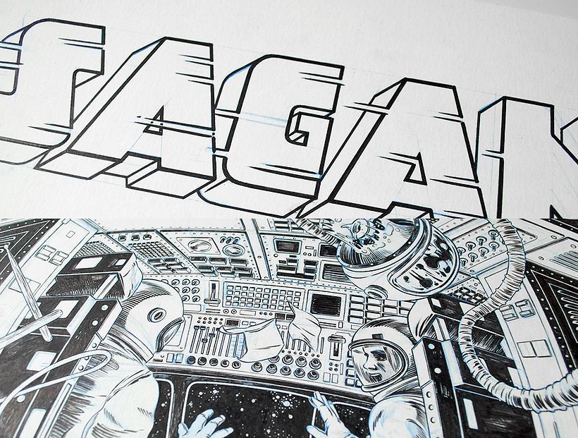 Sagan Álbum Cover 8