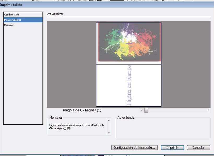 Problema de impresión Indesign CS6 1