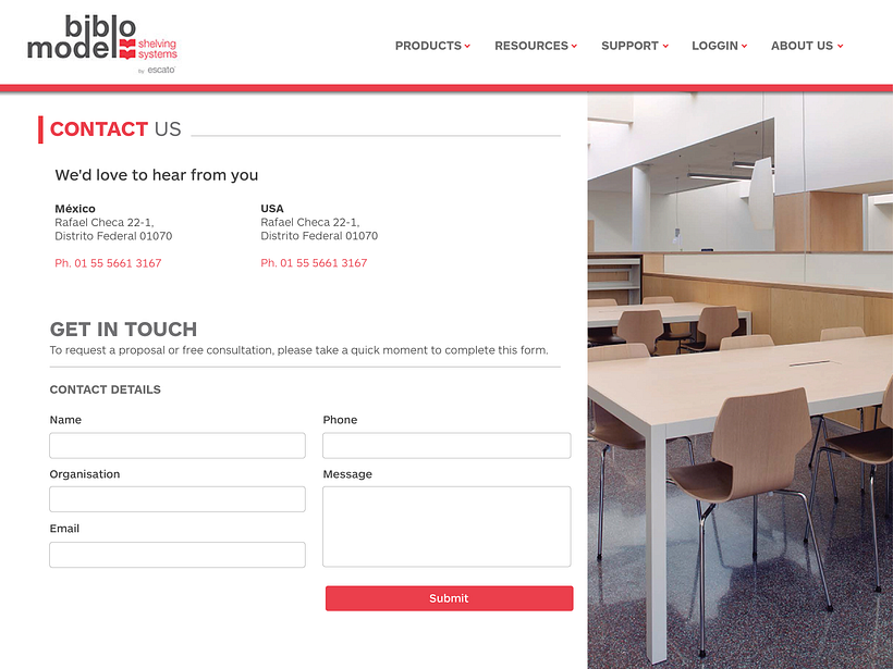 Biblomodel Website 9