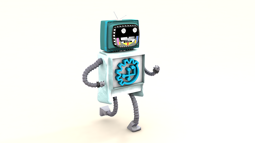 "Eleteco" - Mi Proyecto del curso: Diseño de personajes y Animación 3D 1