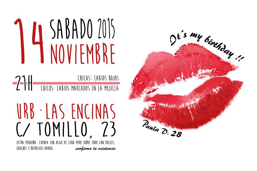 INVITACIONES DE CUMPLEAÑOS 0
