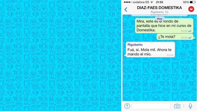 Design de padrões analógicos e digitais; meu projeto final. 1
