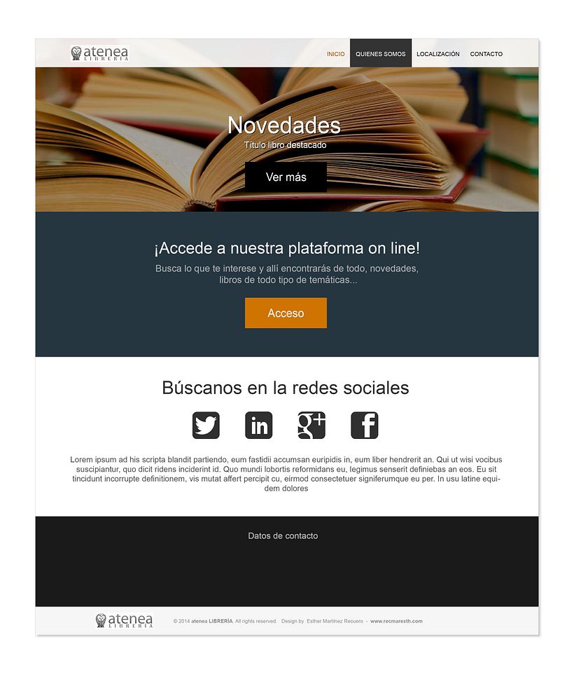 Design proposals for online libraryNuevo proyecto 5