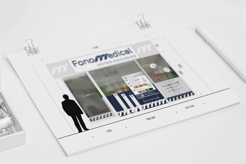 Fonomedical - Branding / Diseño de interior 8
