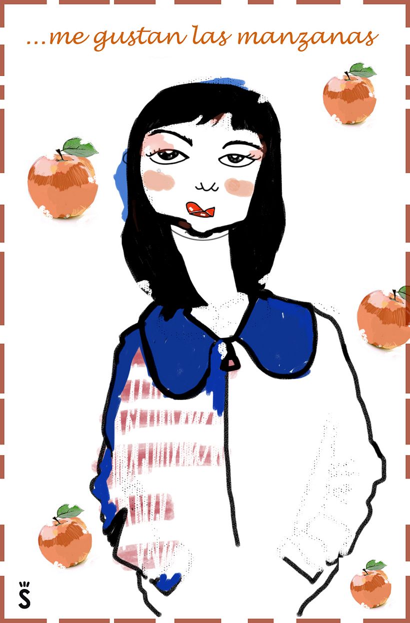 ...me gustan las manzanas! 0