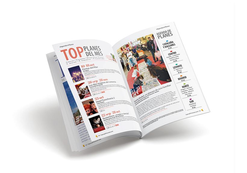 Maquetación editorial de Sapos y Princesas 1