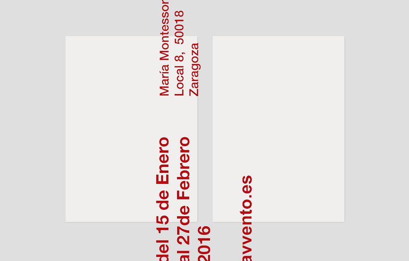 Diseño de cartelería avvento 2