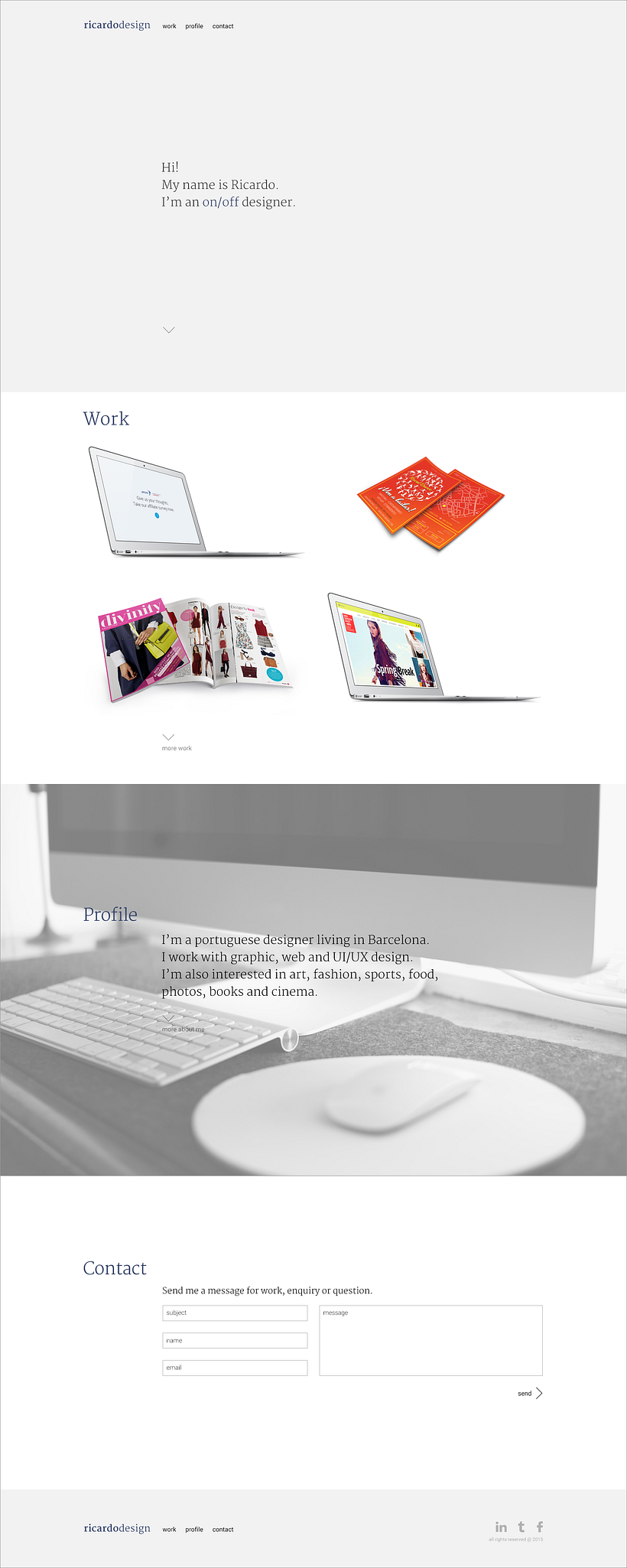 Mi Proyecto del curso: Diseño web: Be Responsive! 5